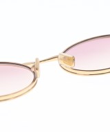 Miu Miu（ミュウミュウ）サングラス ゴールド サイズ:- レディース/2200673980052