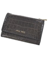Miu Miu（ミュウミュウ）財布・コインケース 茶 サイズ:- レディース/2200646492032