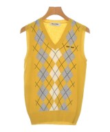 Miu Miu（ミュウミュウ）ベスト 黄 サイズ:-(XS位) レディース/2200670632077