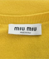 Miu Miu（ミュウミュウ）ベスト 黄 サイズ:-(XS位) レディース/2200670632077