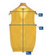 Miu Miu（ミュウミュウ）ベスト 黄 サイズ:-(XS位) レディース/2200670632077