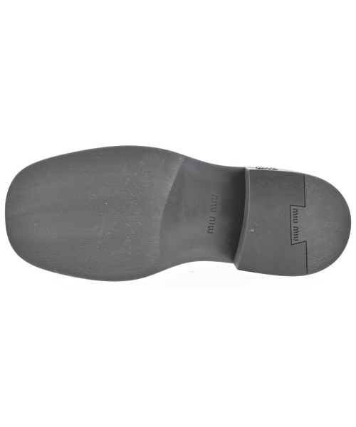 Miu Miu（ミュウミュウ）ブーツ 茶 サイズ:EU36 1/2(23cm位) レディース/2200670632084