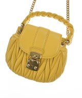 Miu Miu（ミュウミュウ）小物類（その他） 黄 サイズ:- レディース/2200674295032