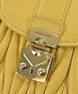 Miu Miu（ミュウミュウ）小物類（その他） 黄 サイズ:- レディース/2200674295032