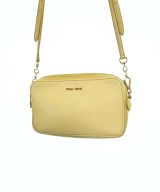 Miu Miu（ミュウミュウ）ショルダーバッグ 黄 サイズ:- レディース/2200667567085