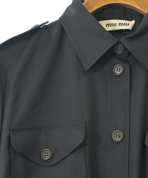 Miu Miu（ミュウミュウ）シャツワンピース 紺 サイズ:40(M位) レディース/2200675422116