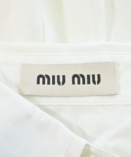 Miu Miu（ミュウミュウ）カジュアルシャツ 白 サイズ:40(M位) レディース/2200675422123
