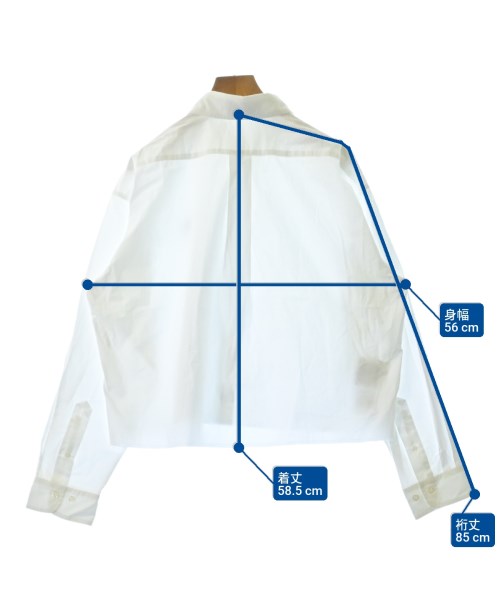 Miu Miu（ミュウミュウ）カジュアルシャツ 白 サイズ:40(M位) レディース/2200675422123