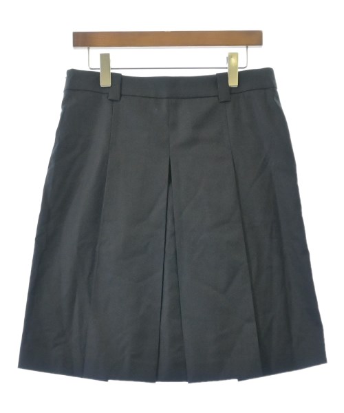 Miu Miu（ミュウミュウ）ひざ丈スカート 紺 サイズ:38(S位) レディース/2200675422147