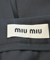 Miu Miu（ミュウミュウ）ひざ丈スカート 紺 サイズ:38(S位) レディース/2200675422147