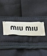 Miu Miu（ミュウミュウ）ひざ丈スカート 紺 サイズ:38(S位) レディース/2200675422154