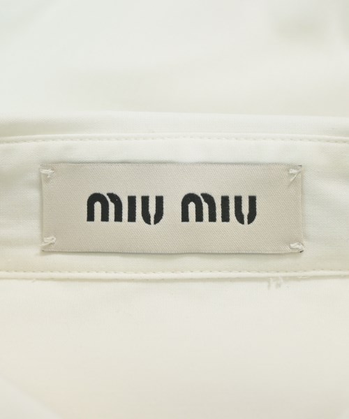 Miu Miu（ミュウミュウ）カジュアルシャツ 白 サイズ:36(XS位) レディース/2200675171052