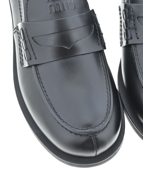 Miu Miu（ミュウミュウ）ドレスシューズ/ローファー 黒 サイズ:EU37(23.5cm位) レディース/2200675171144