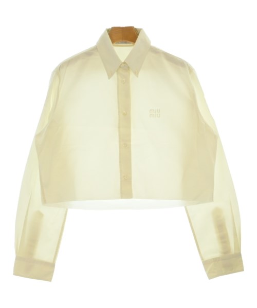 Miu Miu(ミュウミュウ)ブラウス 白 サイズ:38(S位)/2200676478044