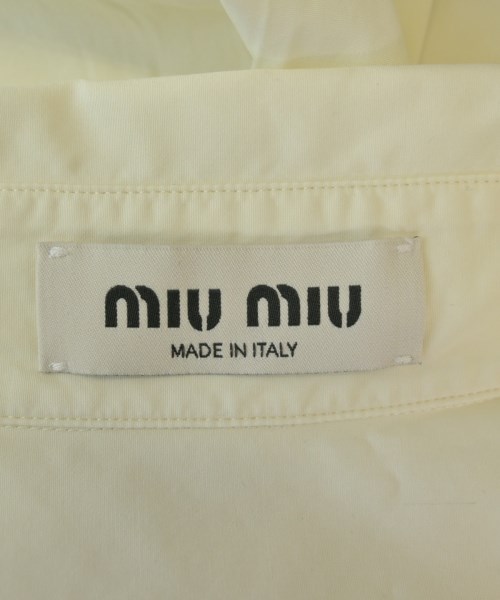 Miu Miu（ミュウミュウ）ブラウス 白 サイズ:38(S位) レディース/2200676478044
