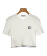 Miu Miu（ミュウミュウ）ニット・セーター 白 サイズ:42(M位) レディース/2200676478068