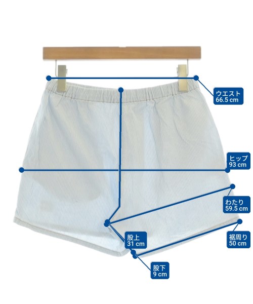 Miu Miu（ミュウミュウ）ショートパンツ 青 サイズ:36(XS位) レディース/2200676478136