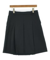 Miu Miu（ミュウミュウ）ひざ丈スカート 紺 サイズ:36(XS位) レディース/2200676898026