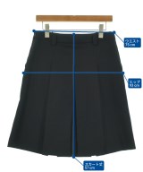 Miu Miu（ミュウミュウ）ひざ丈スカート 紺 サイズ:36(XS位) レディース/2200676898026