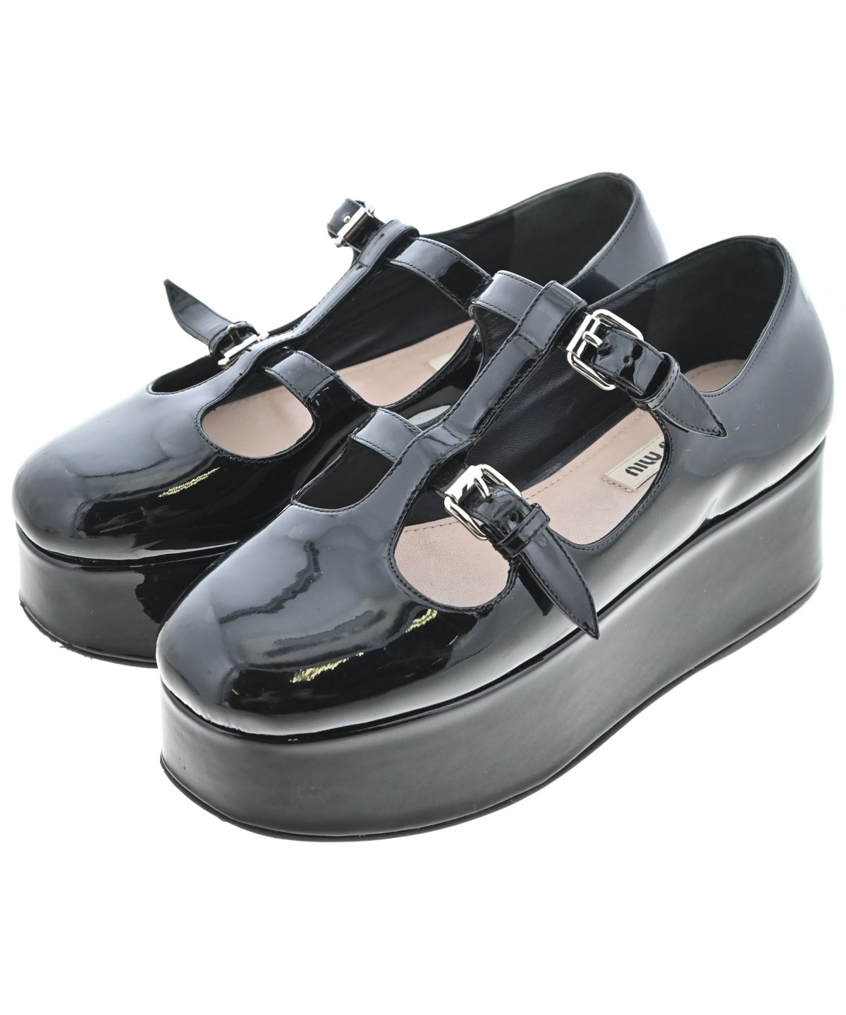 Miu Miu（ミュウミュウ）その他 黒 サイズ:EU34 1/2(21cm位