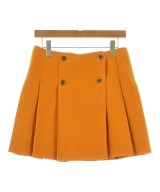 Miu Miu（ミュウミュウ）ひざ丈スカート オレンジ サイズ:40(M位) レディース/2200677125022