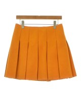 Miu Miu（ミュウミュウ）ひざ丈スカート オレンジ サイズ:40(M位) レディース/2200677125022