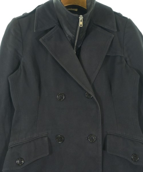 Miu Miu（ミュウミュウ）ピーコート 紺 サイズ:38(S位) レディース/2200677514017