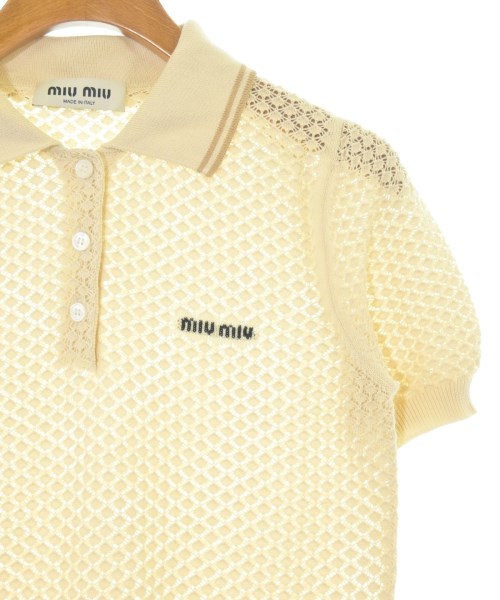 Miu Miu（ミュウミュウ）ニット・セーター 白 サイズ:36(XS位) レディース/2200677564043