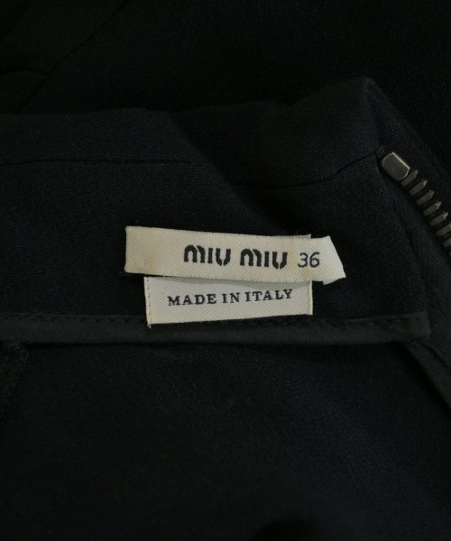 Miu Miu（ミュウミュウ）ワンピース 黒 サイズ:36(XS位) レディース/2200672469794