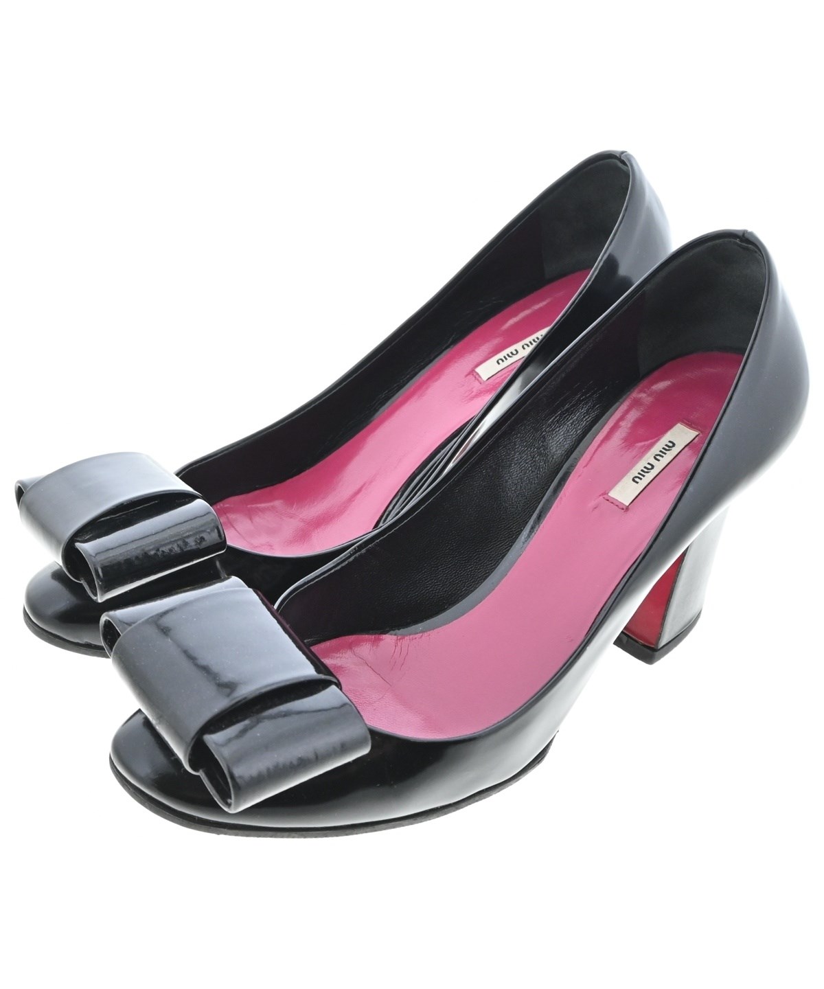 Miu Miu（ミュウミュウ）パンプス 黒 サイズ:EU35(21.5cm位