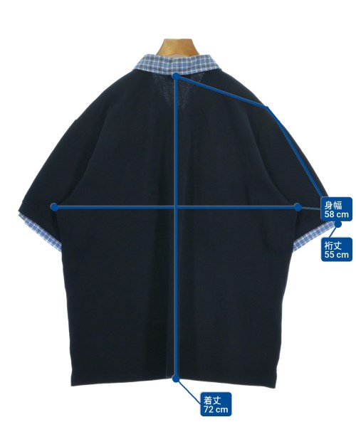 Miu Miu（ミュウミュウ）ポロシャツ 紺 サイズ:XL レディース/2200678070062