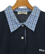 Miu Miu（ミュウミュウ）ポロシャツ 紺 サイズ:XL レディース/2200678070062