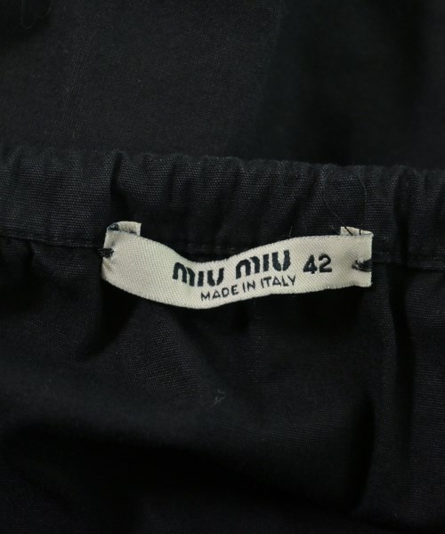 Miu Miu（ミュウミュウ）ひざ丈スカート 黒 サイズ:42(M位) レディース/2200678575123