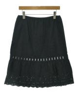 Miu Miu（ミュウミュウ）ひざ丈スカート 黒 サイズ:42(M位) レディース/2200678575123
