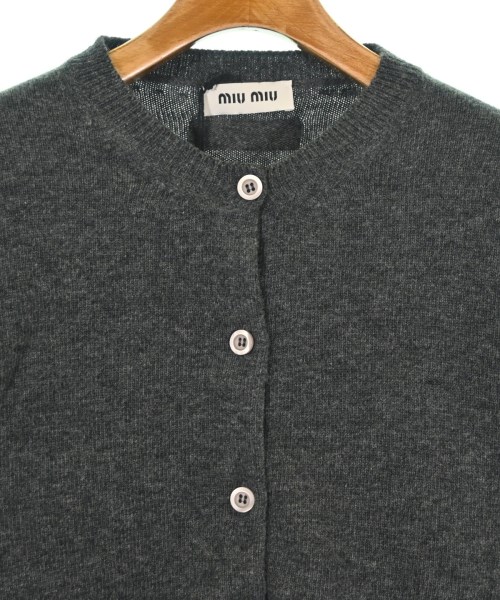 Miu Miu（ミュウミュウ）カーディガン グレー サイズ:46(XL位) レディース/2200678579015