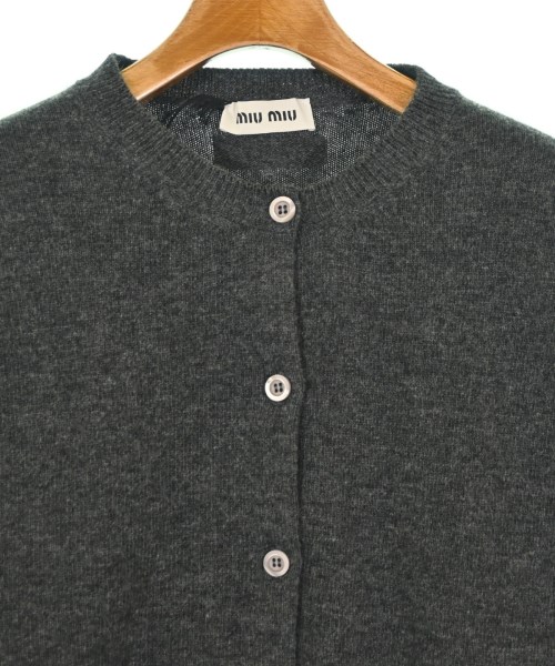 Miu Miu（ミュウミュウ）カーディガン グレー サイズ:48(XXL位) レディース/2200678579022