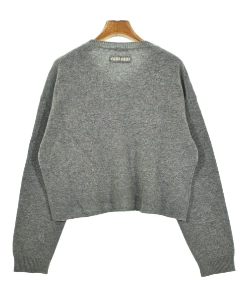 Miu Miu（ミュウミュウ）ニット・セーター グレー サイズ:46(XL位) レディース/2200678579039