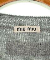 Miu Miu（ミュウミュウ）ニット・セーター グレー サイズ:46(XL位) レディース/2200678579039