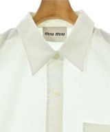 Miu Miu（ミュウミュウ）カジュアルシャツ 白 サイズ:46(XL位) レディース/2200678579046