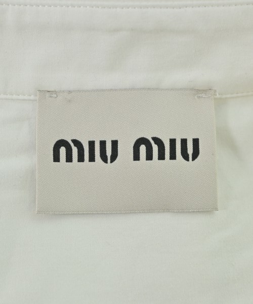Miu Miu（ミュウミュウ）カジュアルシャツ 白 サイズ:46(XL位) レディース/2200678579053