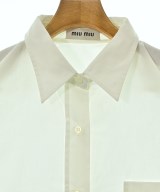 Miu Miu（ミュウミュウ）カジュアルシャツ 白 サイズ:46(XL位) レディース/2200678579060