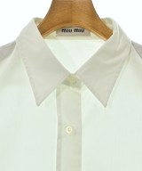 Miu Miu（ミュウミュウ）カジュアルシャツ 白 サイズ:46(XL位) レディース/2200678579077