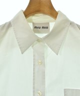 Miu Miu（ミュウミュウ）カジュアルシャツ 白 サイズ:46(XL位) レディース/2200678579084