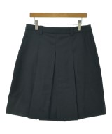 Miu Miu（ミュウミュウ）ひざ丈スカート 紺 サイズ:40(M位) レディース/2200678579107