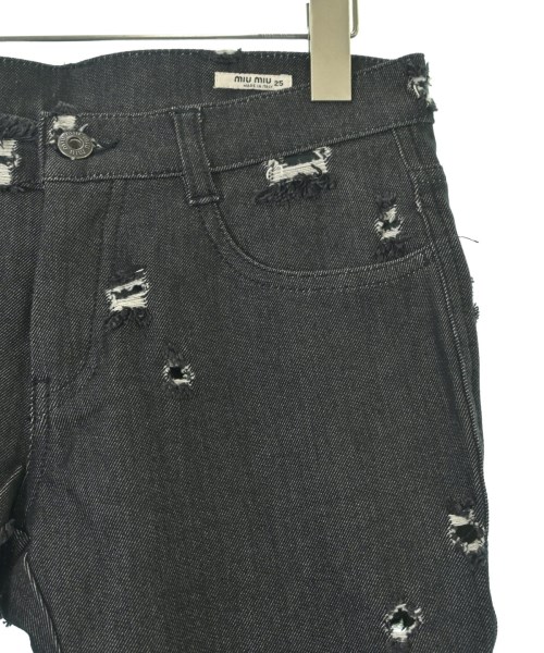Miu Miu（ミュウミュウ）デニムパンツ 黒 サイズ:25(S位) レディース/2200678579138