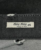 Miu Miu（ミュウミュウ）デニムパンツ 黒 サイズ:25(S位) レディース/2200678579138