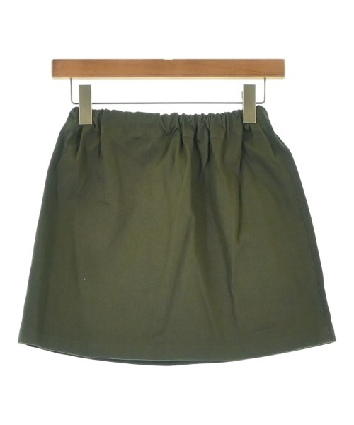 Miu Miu（ミュウミュウ）ミニスカート カーキ サイズ:36(XS位) レディース/2200678996102