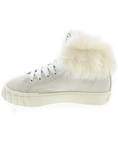 Miu Miu（ミュウミュウ）スニーカー グレー サイズ:EU35 1/2(22cm位) レディース/2200680112019