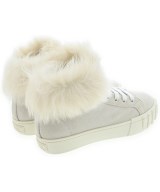 Miu Miu（ミュウミュウ）スニーカー グレー サイズ:EU35 1/2(22cm位) レディース/2200680112019