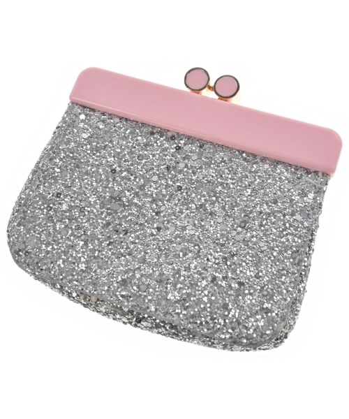 Miu Miu（ミュウミュウ）ポーチ シルバー サイズ:- レディース/2200680181039